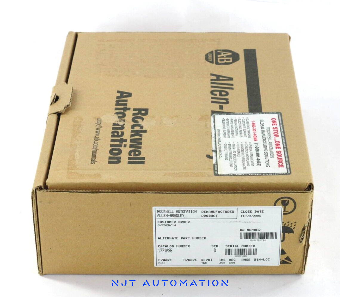 Allen Bradley 1771-ASC - Replacement part and repair service Allen Bradley 1771-ASC Plc – front view